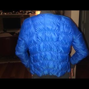 Athleta down bomber coat